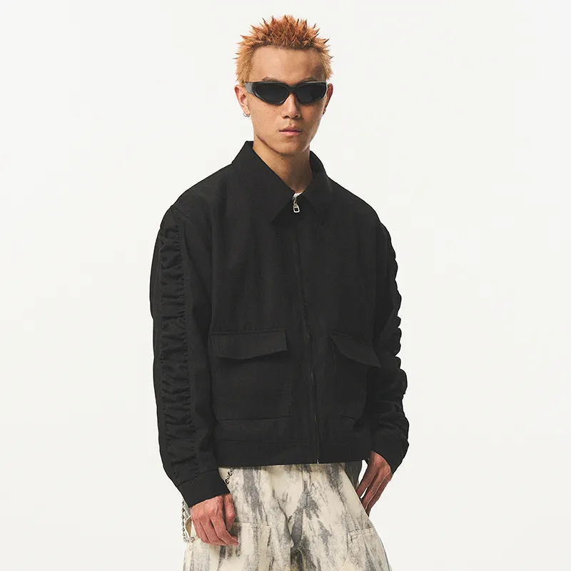 EMPTY REFERENCE Jackets Coats Unisex Black-2