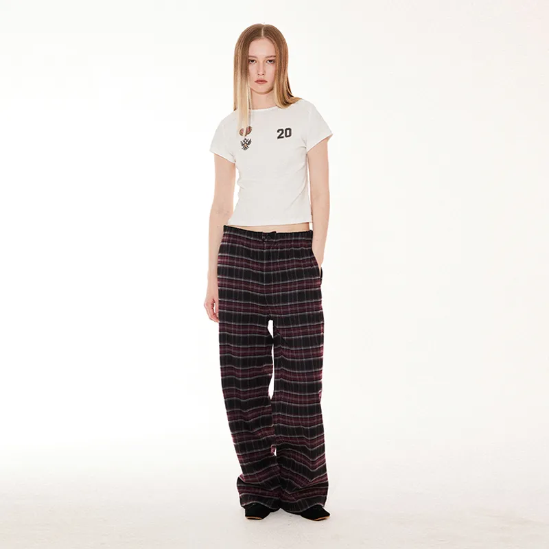 EMPTY REFERENCE Casual Pants Unisex Purple-6