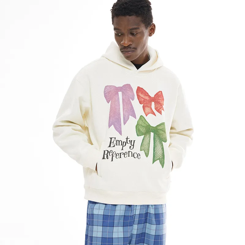 EMPTY REFERENCE Sweatshirt Unisex White-3