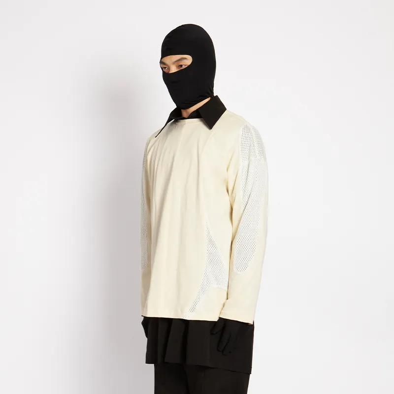 EMPTY REFERENCE x STUBBORN VISION T Shirt Unisex Light Apricot-3