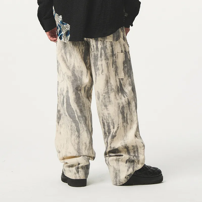 EMPTY REFERENCE Cargo Pants Unisex White-4