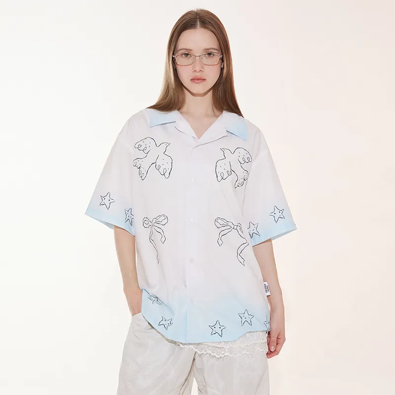 EMPTY REFERENCE Shirts Unisex White-2