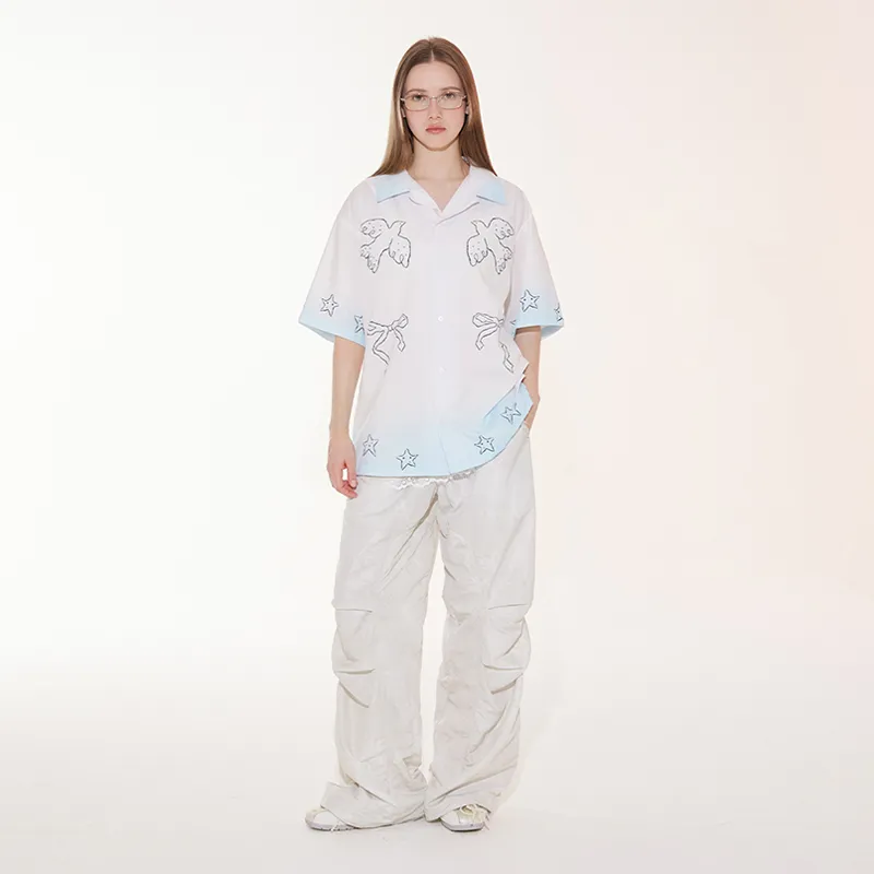 EMPTY REFERENCE Shirts Unisex White-5
