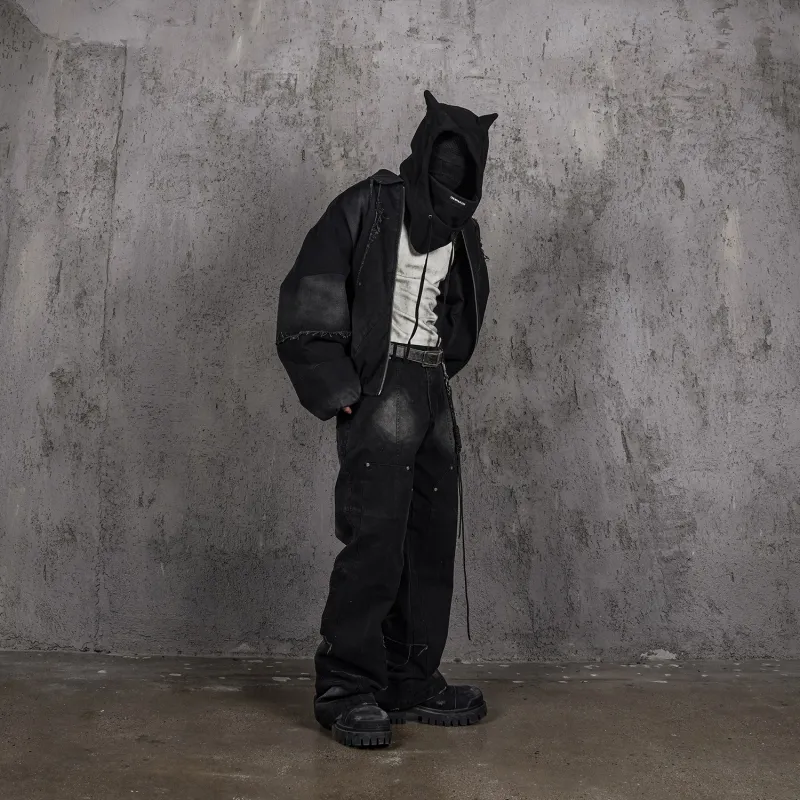 UNDERWATER Cargo Pants Unisex Dusty Black-5