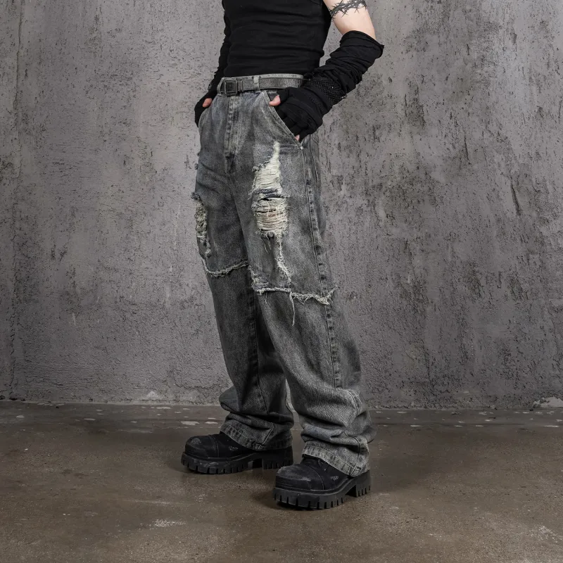 UNDERWATER Jeans Unisex Dust Blue-3