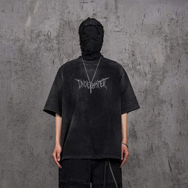 UNDERWATER SS24 T-Shirt Unisex Patchy Black-2