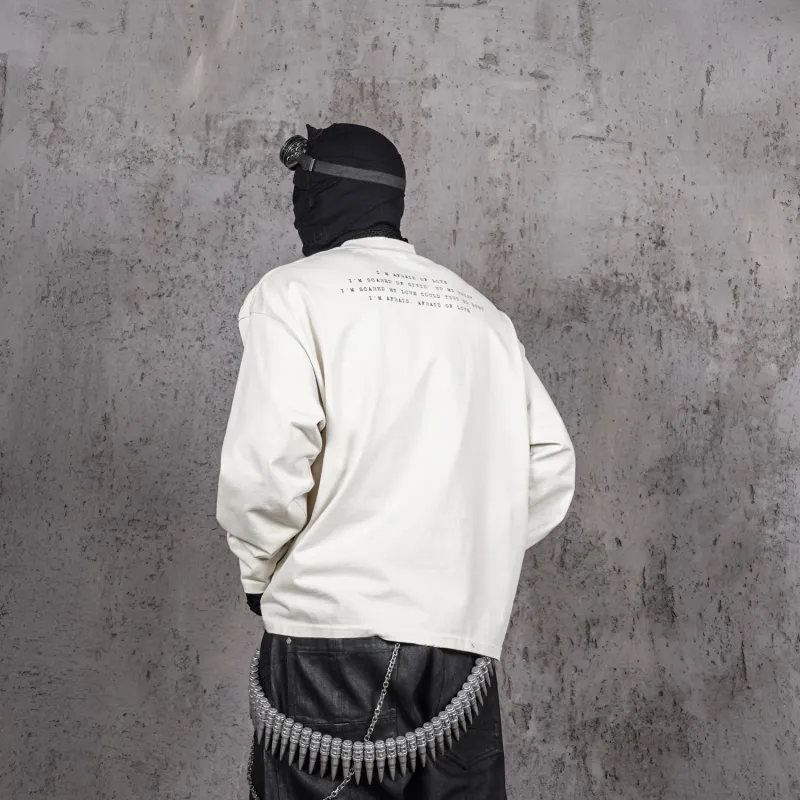 UNDERWATER Sweatshirt Unisex Dark White-3