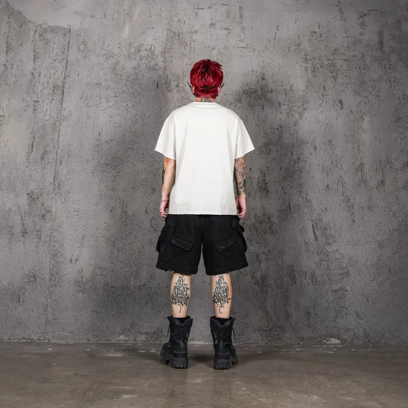 UNDERWATER T Shirts Unisex Dusty White-4