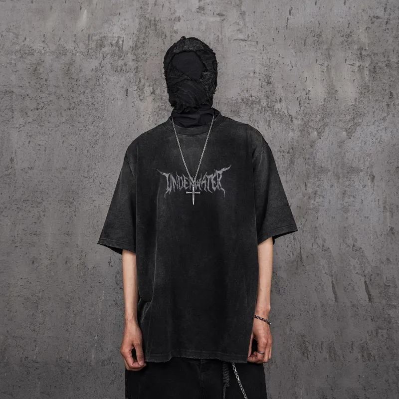 UNDERWATER SS24 T-Shirt Unisex Patchy Black-4