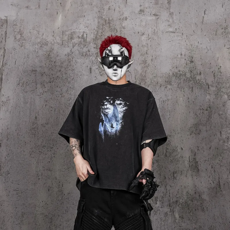 UNDERWATER T Shirt Unisex Dusty Black-2