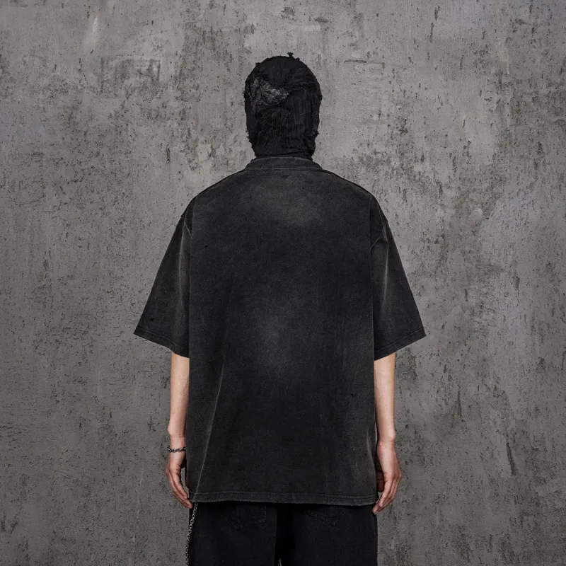 UNDERWATER SS24 T-Shirt Unisex Patchy Black-3