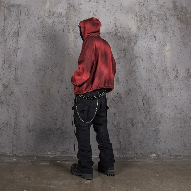 UNDERWATER Large Pocket Bootcut Cargo Pants Unisex-4