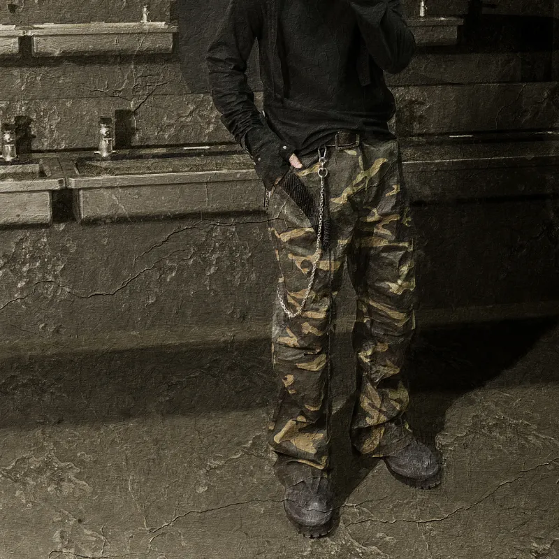 UNDERWATER Jeans Unisex Camouflage-5