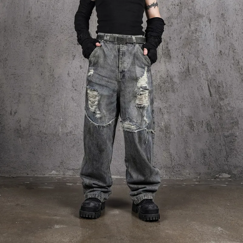 UNDERWATER Jeans Unisex Dust Blue-2