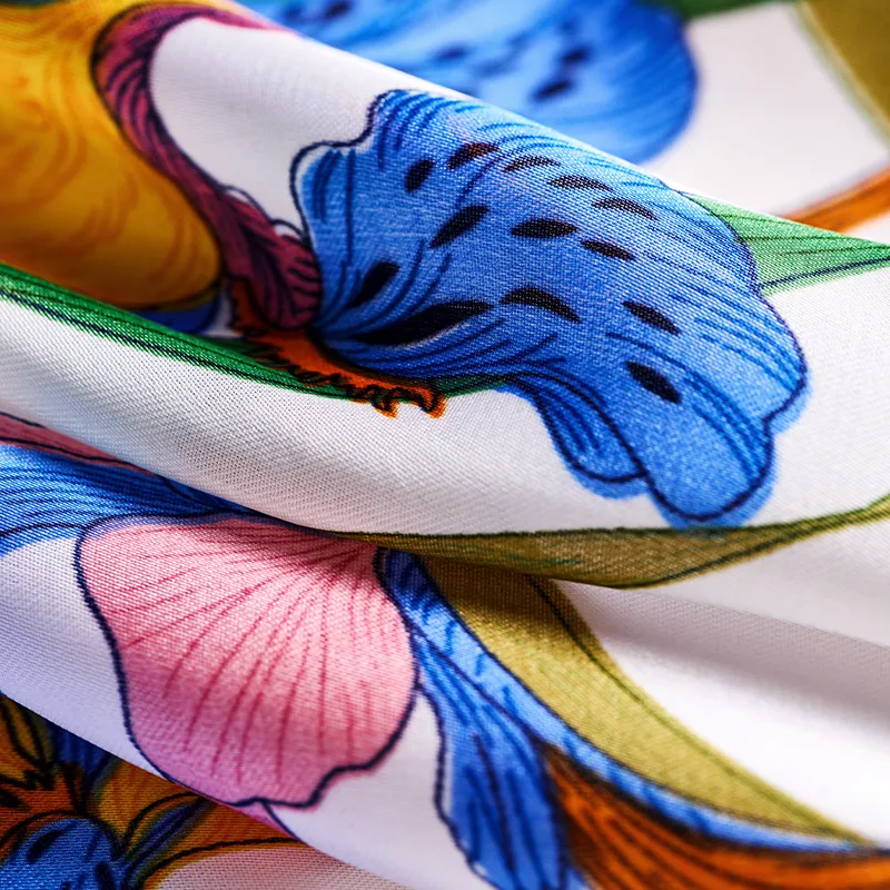 VANESSA HOGAN Silk Scarves Women's-5