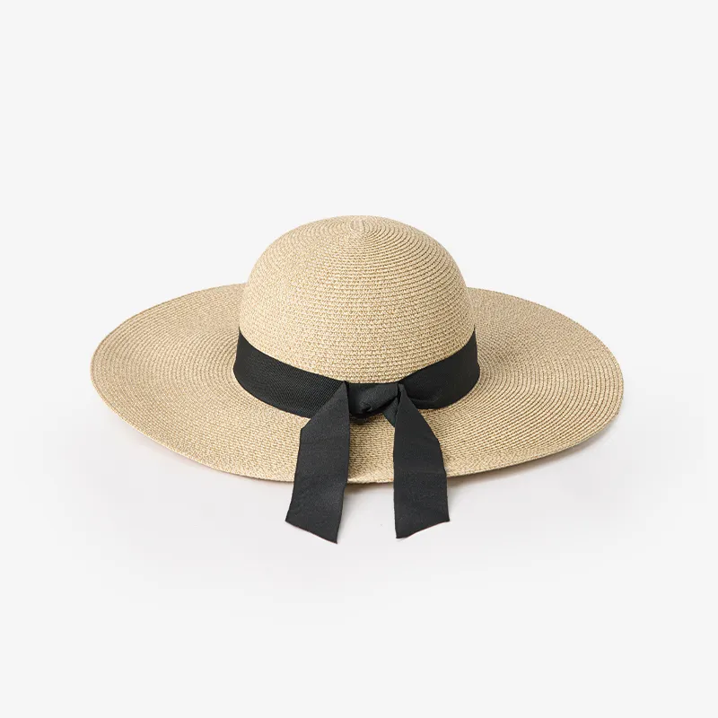 VANESSA HOGAN Sun Protection Hat Straw Hat Bucket Hats Women's-1