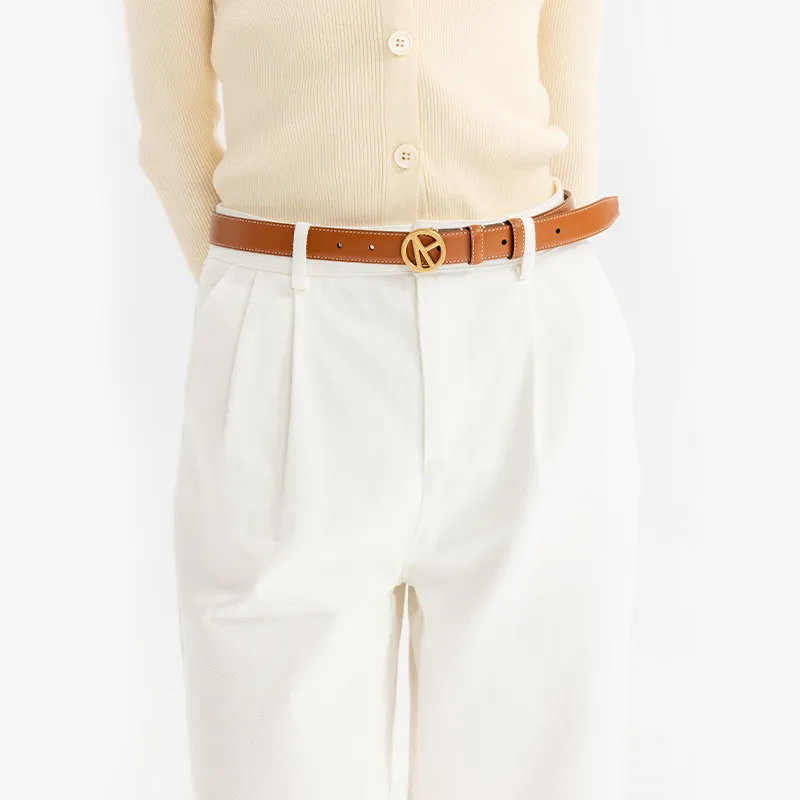 VANESSA HOGAN Leather Belts Women's-11