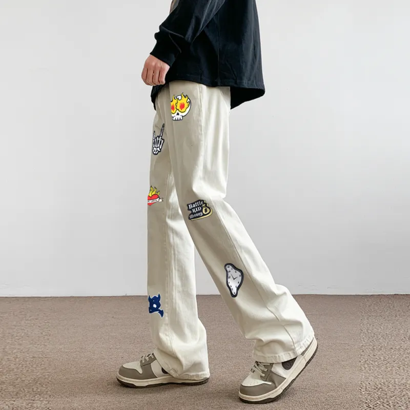 SUNSETMONENT Jeans Unisex-7