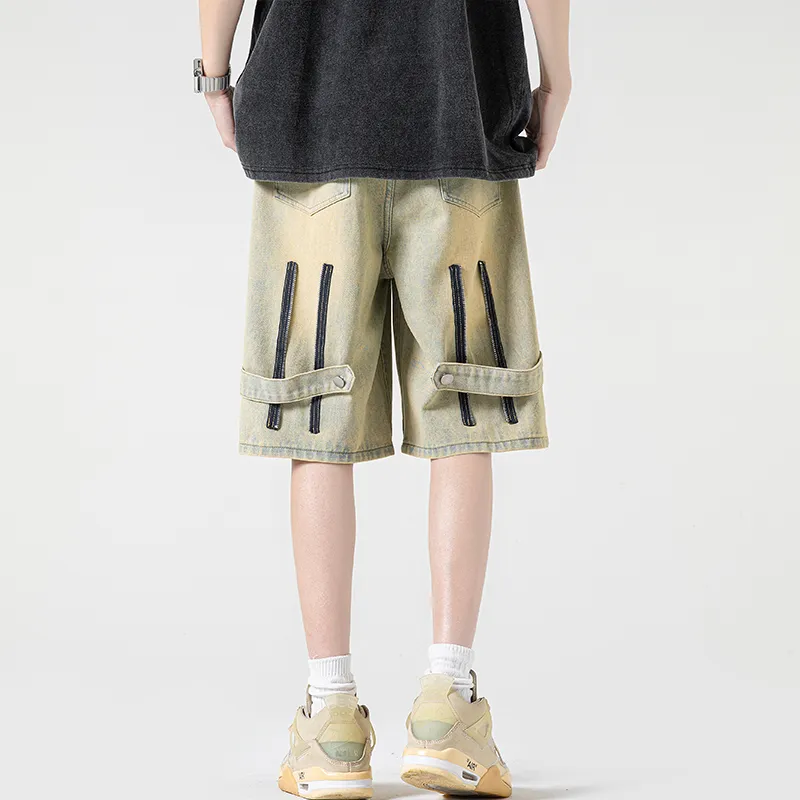 SUNSETMONENT Denim Shorts Unisex-10