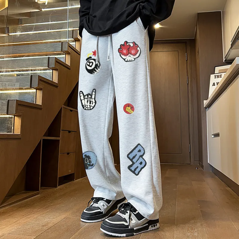SUNSETMONENT Knitted Sweatpants Unisex-11