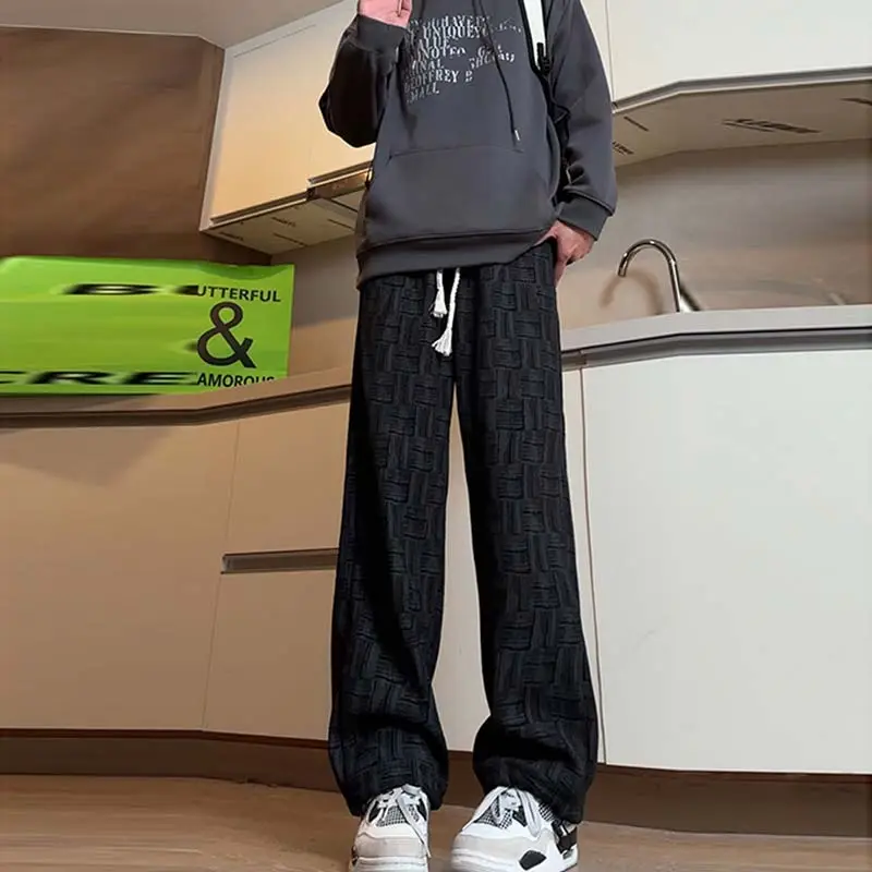 SUNSETMONENT Knitted Sweatpants Unisex-2