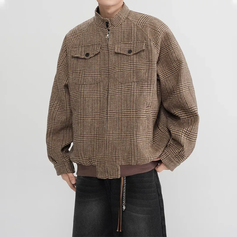 SUNSETMONENT Jackets Coats Unisex Brown-5