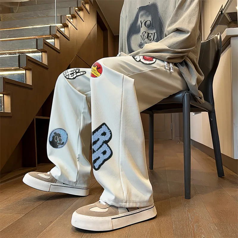 SUNSETMONENT Knitted Sweatpants Unisex-9