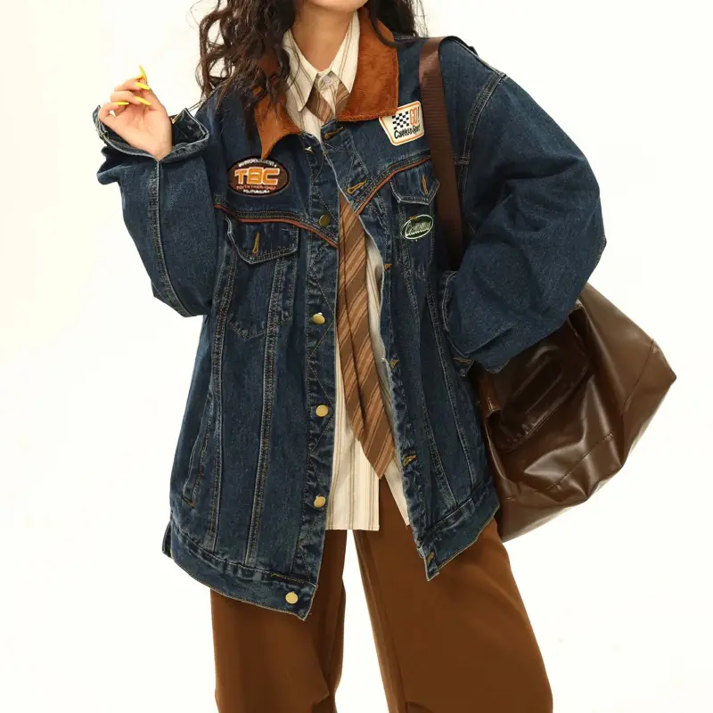 SUNSETMONENT Jackets Coats Unisex Blue-4