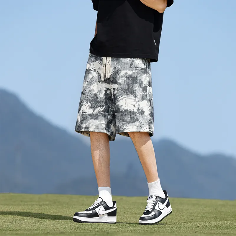 SUNSETMONENT Basketball Shorts Unisex-8