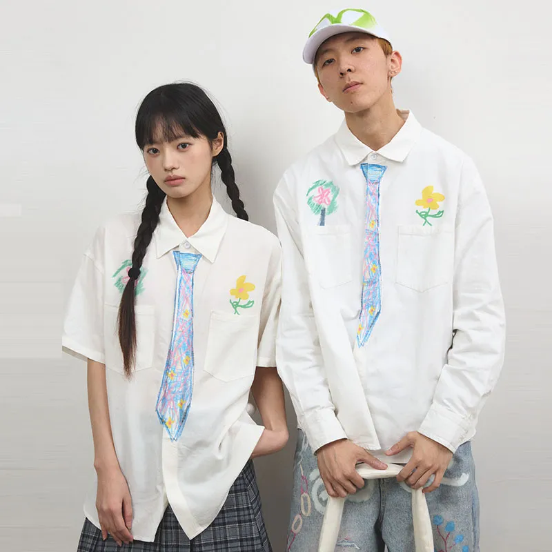 SUNSETMONENT Shirts Unisex White-2