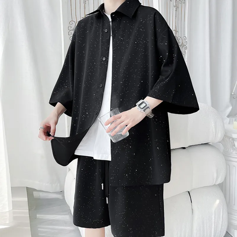 SUNSETMONENT Shirt Unisex Black-3