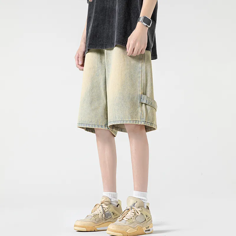 SUNSETMONENT Denim Shorts Unisex-8