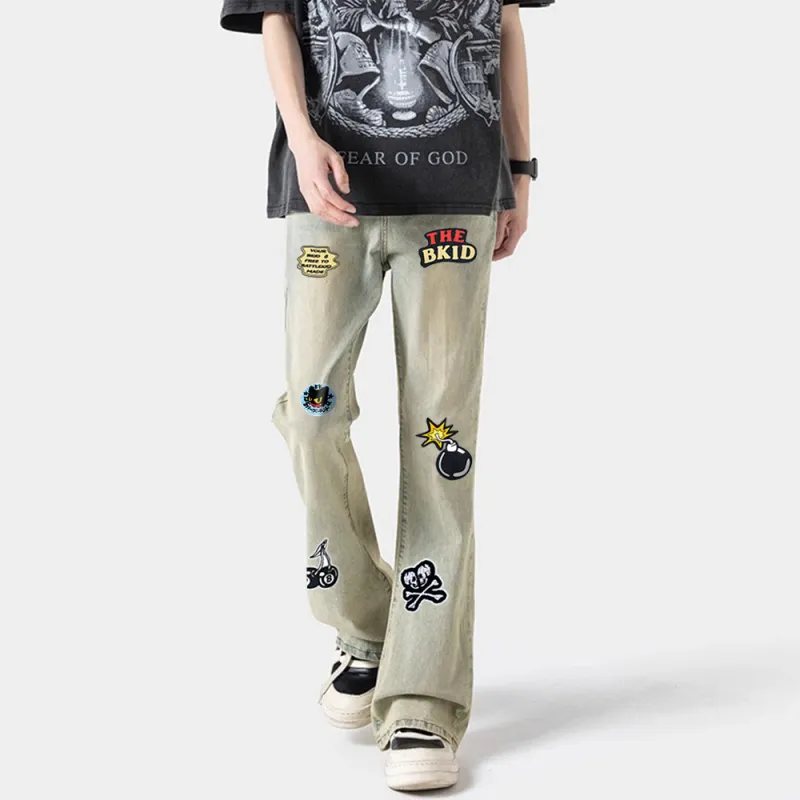 SUNSETMONENT Jeans Unisex-11