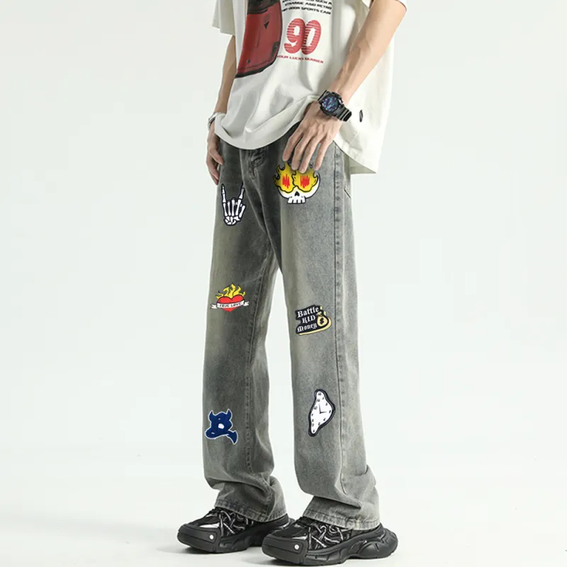SUNSETMONENT Jeans Unisex-16
