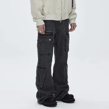 SUNSETMONENT Jeans Unisex Black