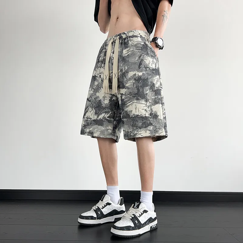 SUNSETMONENT Casual Shorts Unisex-7