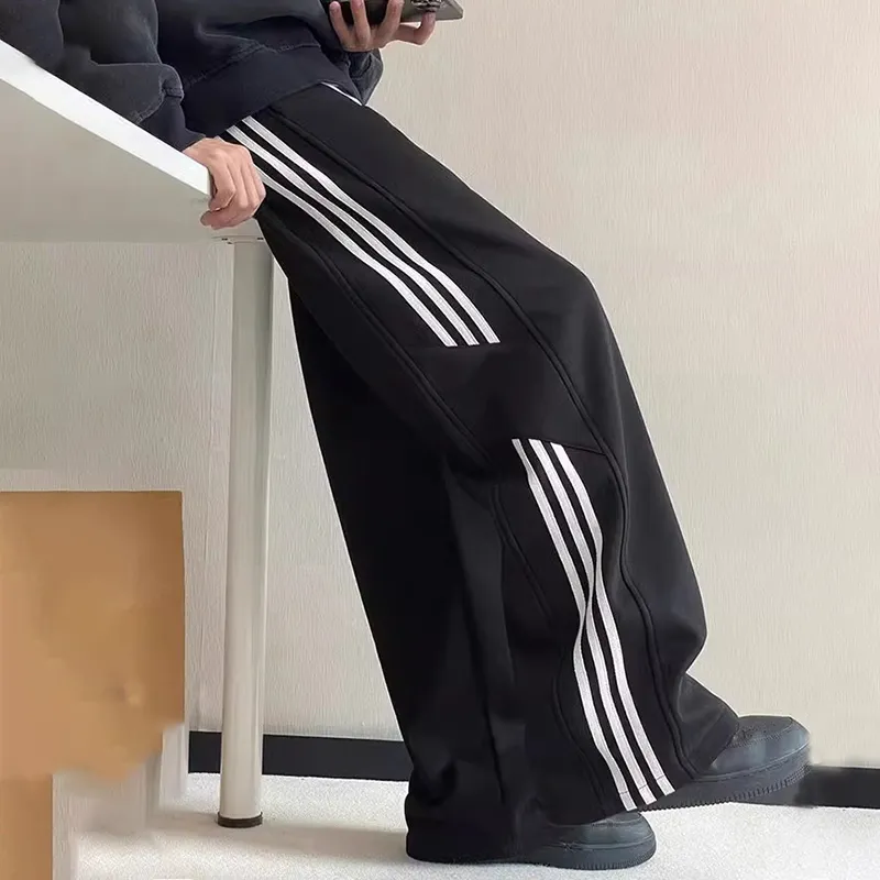 SUNSETMONENT Knitted Sweatpants Unisex-2