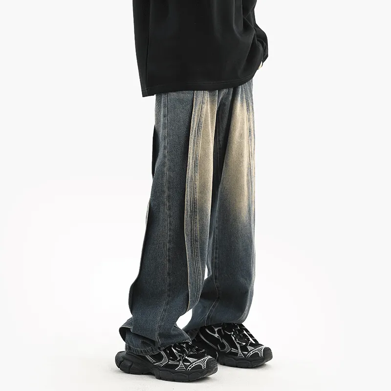 PAINT STAIN Jeans Unisex-17
