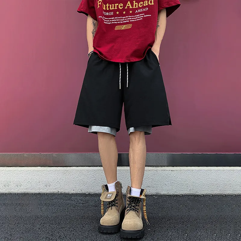 SUNSETMONENT Casual Shorts Unisex-4