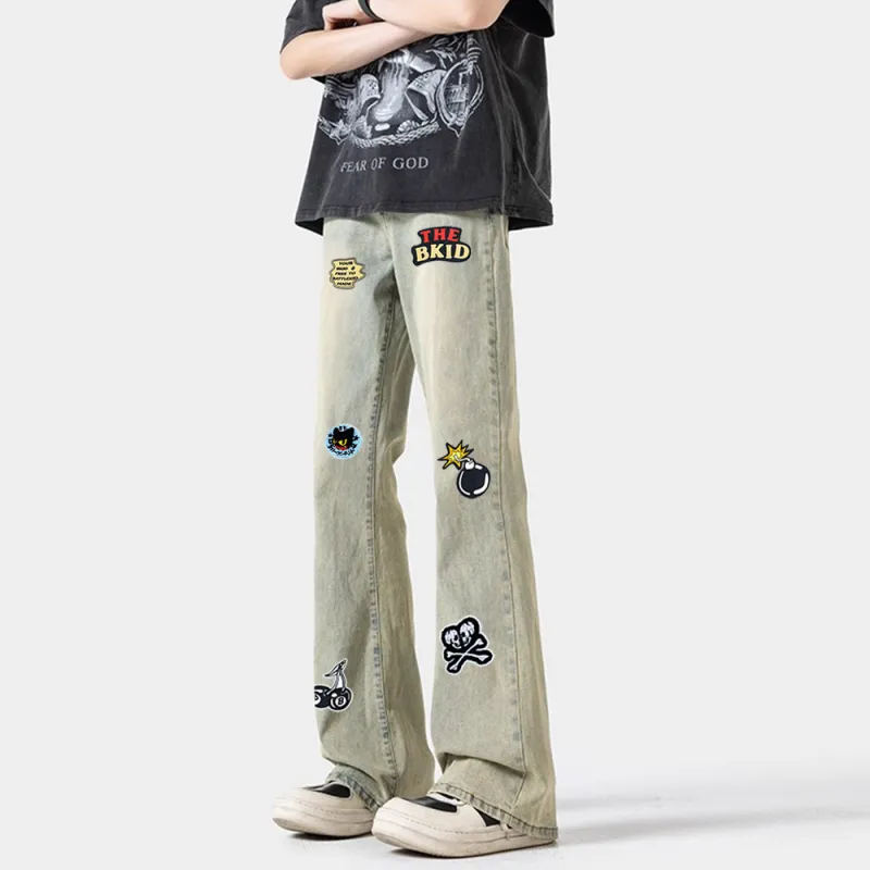 SUNSETMONENT Jeans Unisex-12