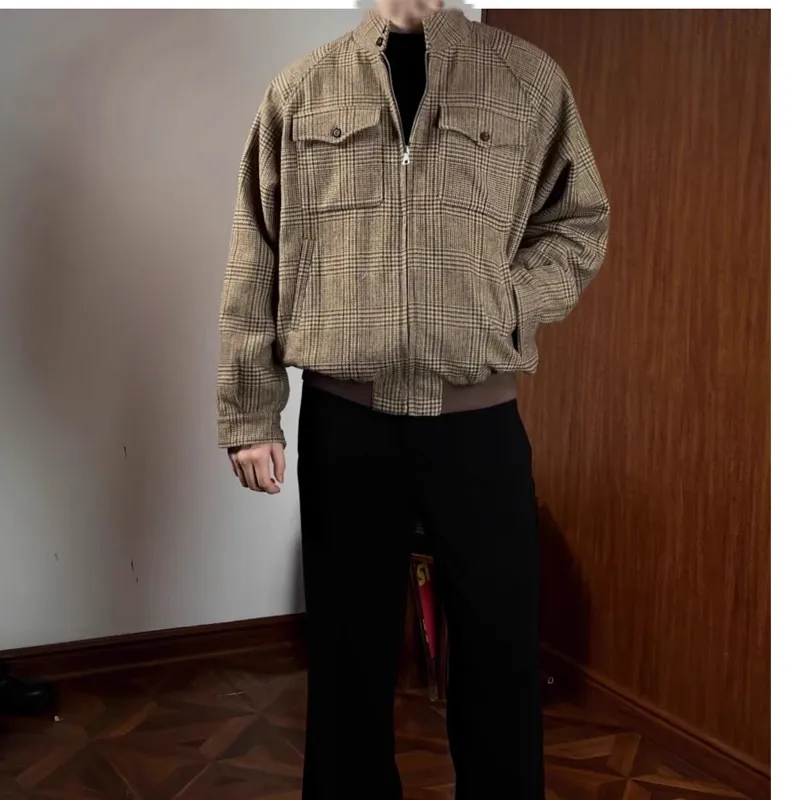 SUNSETMONENT Jackets Coats Unisex Brown-6