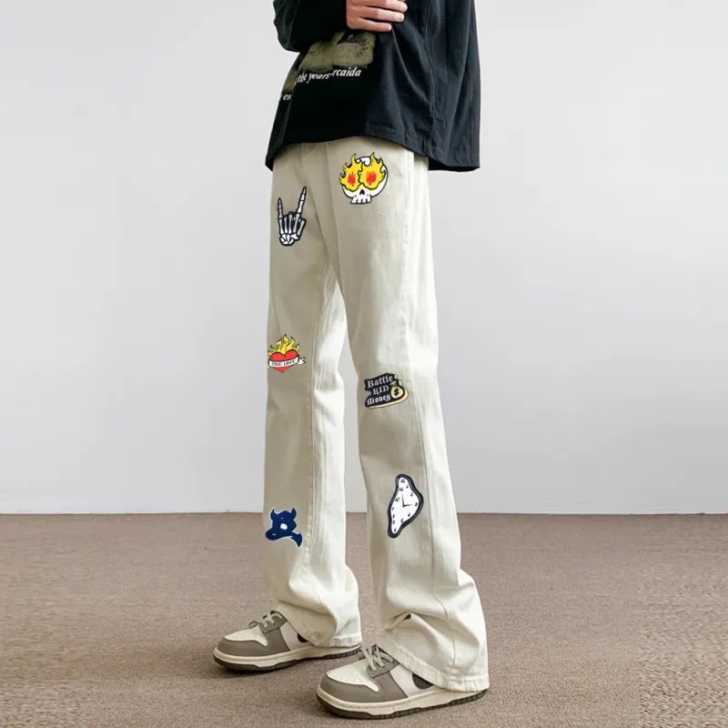 SUNSETMONENT Jeans Unisex-6
