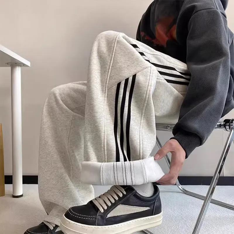 SUNSETMONENT Knitted Sweatpants Unisex-16