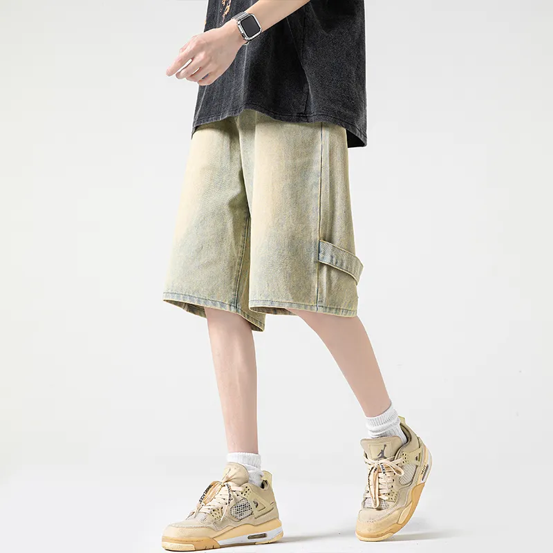 SUNSETMONENT Denim Shorts Unisex-9