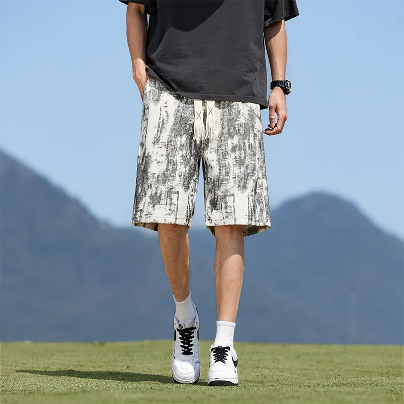 SUNSETMONENT Casual Shorts Unisex-8
