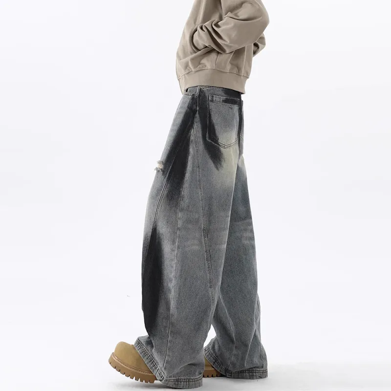 SUNSETMONENT Jeans Unisex Blue-3