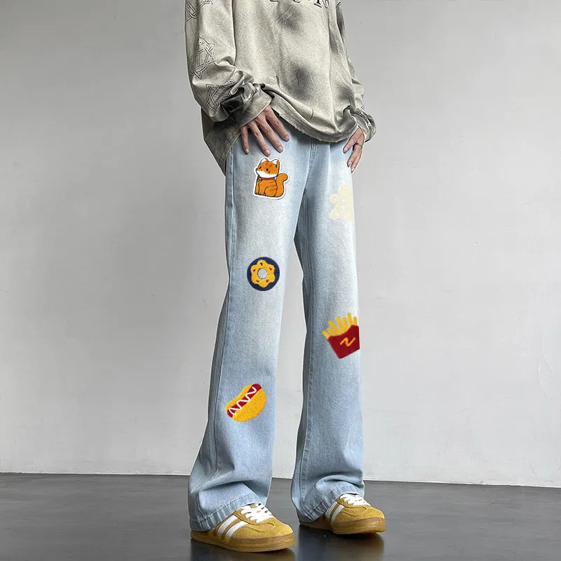 SUNSETMONENT Jeans Unisex-14