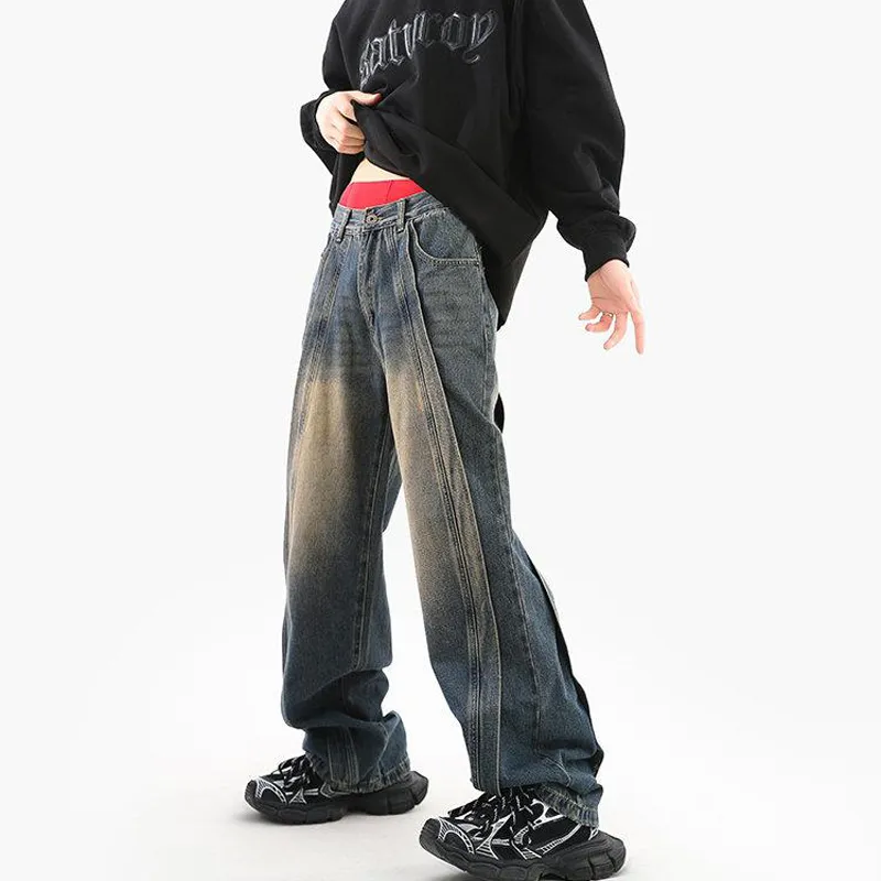 PAINT STAIN Jeans Unisex-16