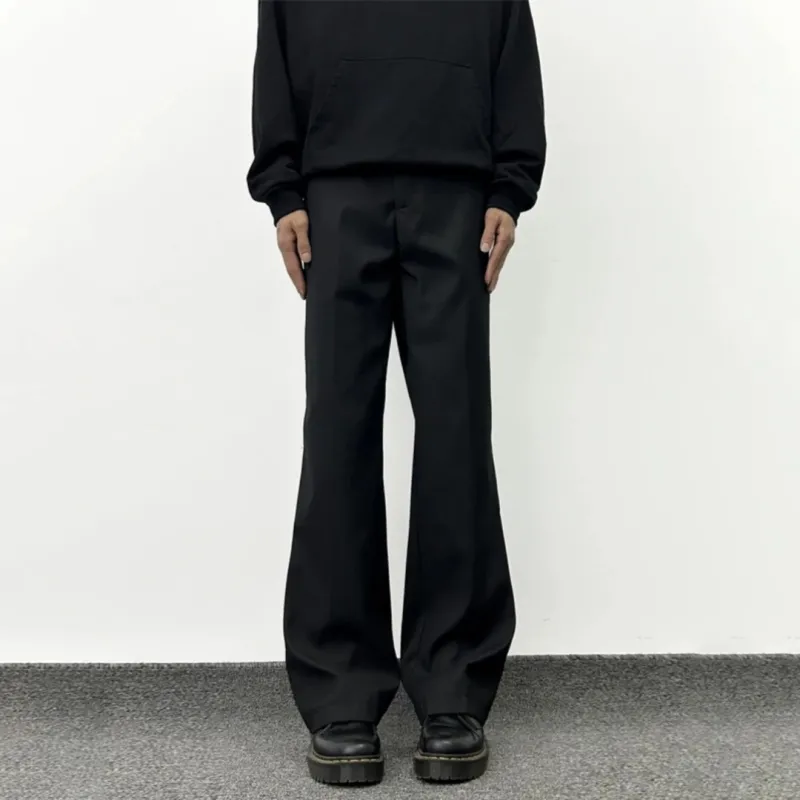 SUNSETMONENT Casual Pants Unisex Black-2