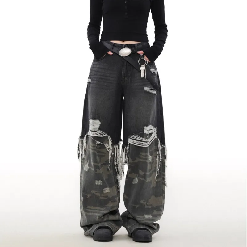 SUNSETMONENT Jeans Unisex Black-2